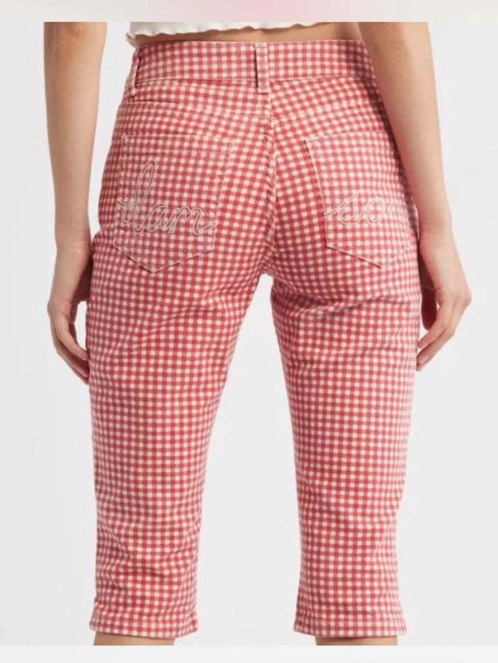 Damson Madder Gingham pant set